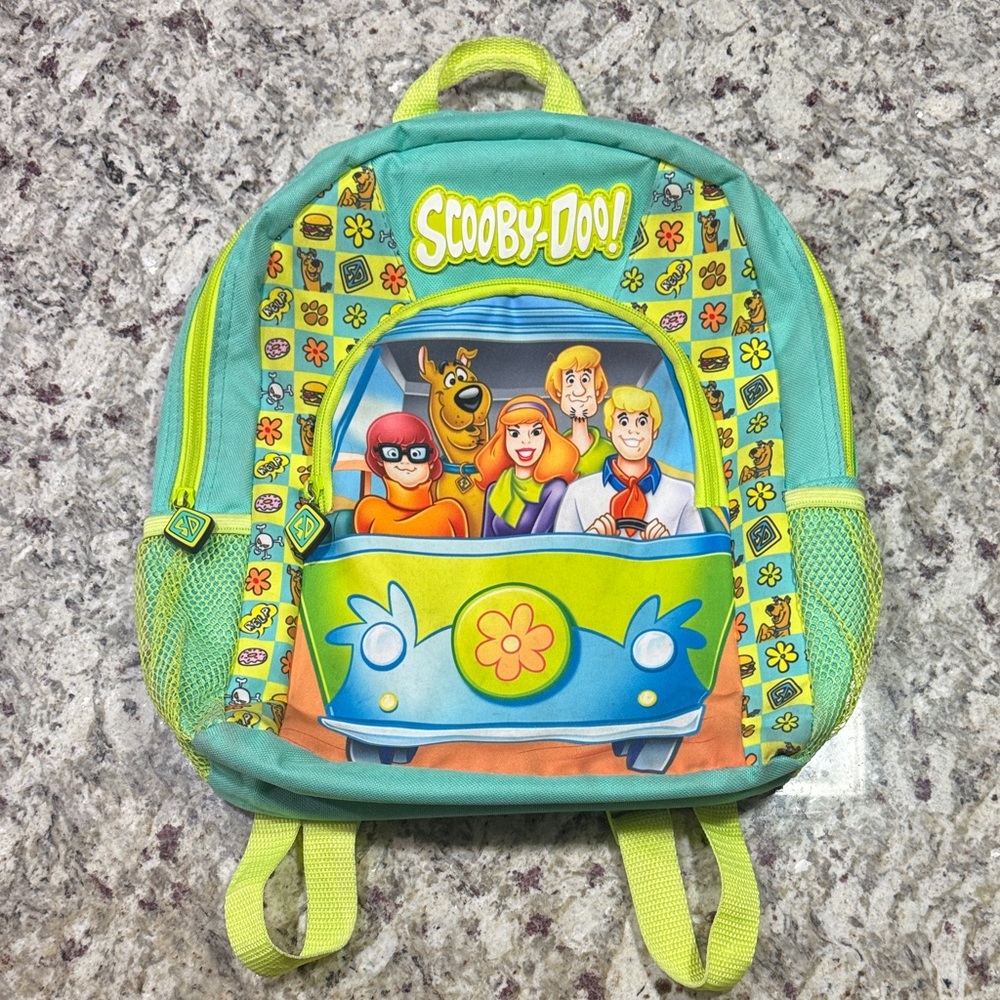 Scooby-Doo Kids Backpack - Teal and Yellow